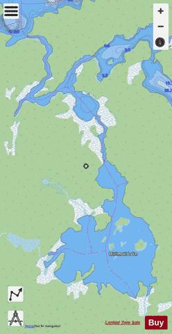 Mirimoki Lake depth contour Map - i-Boating App - Streets