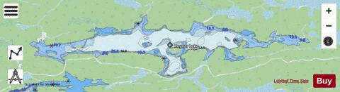 Reynar Lake depth contour Map - i-Boating App - Streets