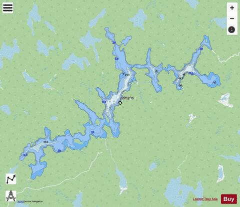 Amik Lake depth contour Map - i-Boating App - Streets