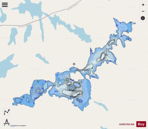 Singapore Lake depth contour Map - i-Boating App - Streets