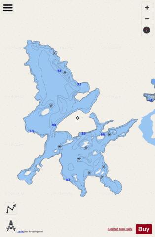 CA_ON_V_103408973 depth contour Map - i-Boating App - Streets