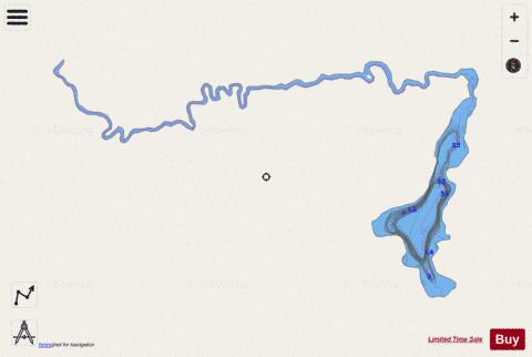 CA_ON_V_103409049 depth contour Map - i-Boating App - Streets