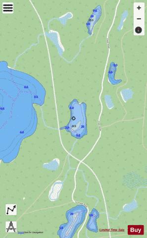 CA_ON_V_103409911 depth contour Map - i-Boating App - Streets