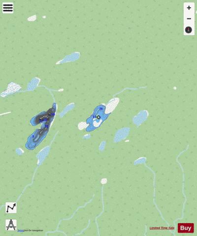CA_ON_V_103409929 depth contour Map - i-Boating App - Streets