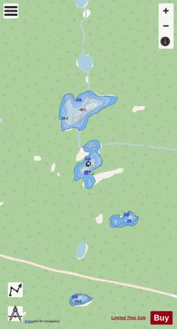 CA_ON_V_103409931 depth contour Map - i-Boating App - Streets