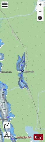 Mallet Lake depth contour Map - i-Boating App - Streets