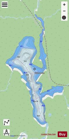 Kalaco Lake depth contour Map - i-Boating App - Streets