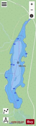 Tilia Lake depth contour Map - i-Boating App - Streets