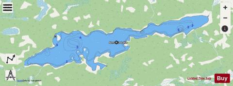 Armatta Lake depth contour Map - i-Boating App - Streets