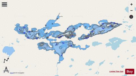 Keezhik Lake depth contour Map - i-Boating App - Streets