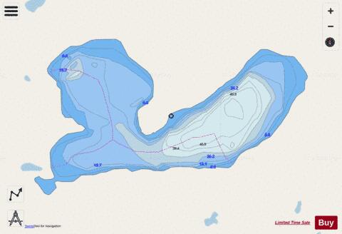 CA_ON_V_103412386 depth contour Map - i-Boating App - Streets