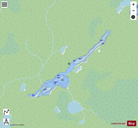 CA_ON_V_103412403 depth contour Map - i-Boating App - Streets