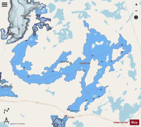 CA_ON_V_103412811 depth contour Map - i-Boating App - Streets