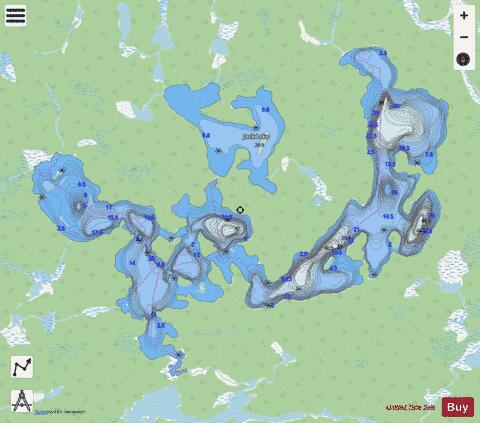 CA_ON_V_103412922 depth contour Map - i-Boating App - Streets