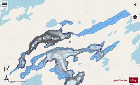 CA_ON_V_103412956 depth contour Map - i-Boating App - Streets