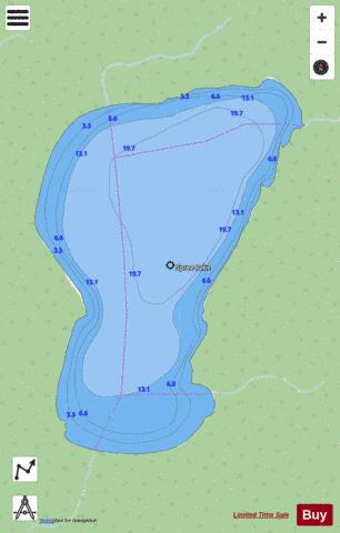Spree Lake depth contour Map - i-Boating App - Streets