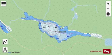 Castra Lake depth contour Map - i-Boating App - Streets