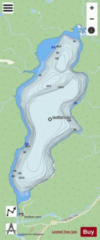 Endikai Lake depth contour Map - i-Boating App - Streets