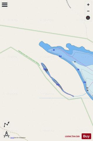 South Fallingsnow West Lake depth contour Map - i-Boating App - Streets