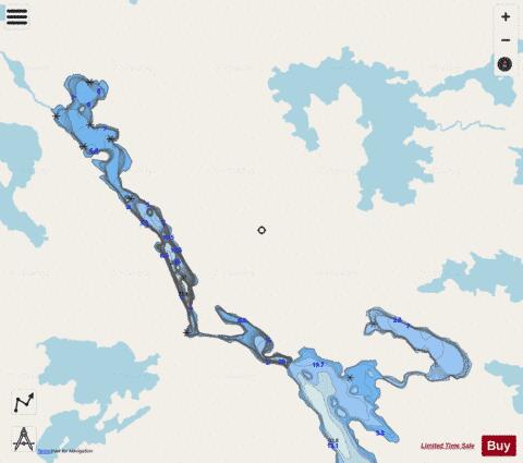 Shabumeni River depth contour Map - i-Boating App - Streets