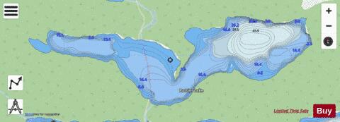 Rottier L. depth contour Map - i-Boating App - Streets