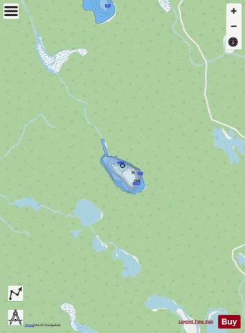 Dolan L. depth contour Map - i-Boating App - Streets