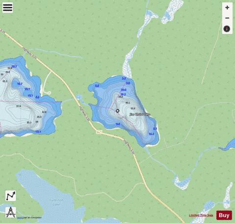 Jim Christ Lake depth contour Map - i-Boating App - Streets