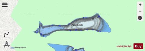 Castle Lake depth contour Map - i-Boating App - Streets