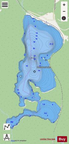 Duchabani Lake depth contour Map - i-Boating App - Streets