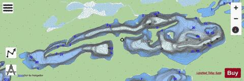 Ida depth contour Map - i-Boating App - Streets