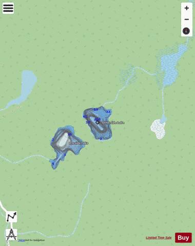 Otherside Lake depth contour Map - i-Boating App - Streets