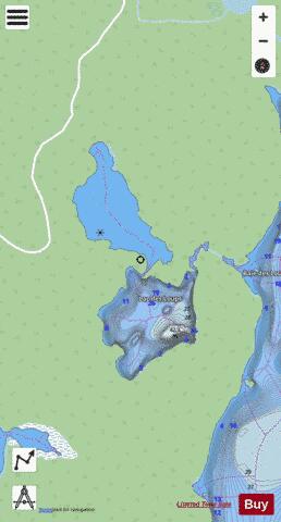 CA_QC_42561_qc depth contour Map - i-Boating App - Streets