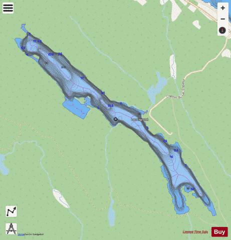 ENGLAND LAC depth contour Map - i-Boating App - Streets