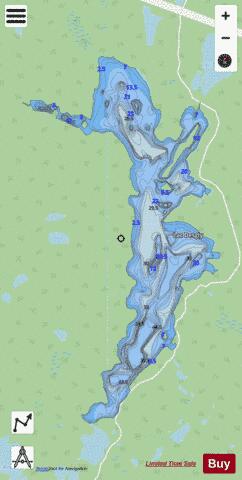 Desgly, Lac depth contour Map - i-Boating App - Streets
