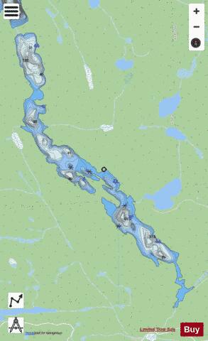 Ecluse, Lac de l' depth contour Map - i-Boating App - Streets