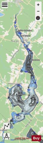 Aylmer, Lac depth contour Map - i-Boating App - Streets