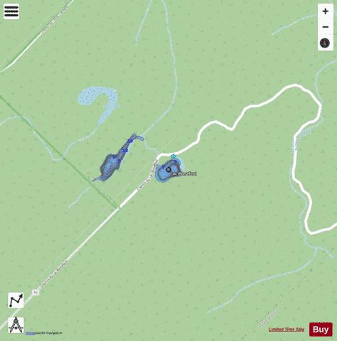 Bonafeul, Lac depth contour Map - i-Boating App - Streets