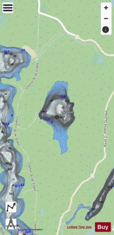 Lelat, Lac depth contour Map - i-Boating App - Streets