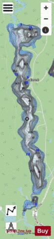 Ernest, Lac depth contour Map - i-Boating App - Streets