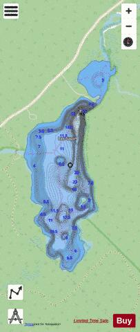 Sapin, Lac depth contour Map - i-Boating App - Streets