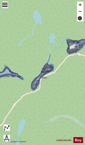 Buri, Lac depth contour Map - i-Boating App - Streets