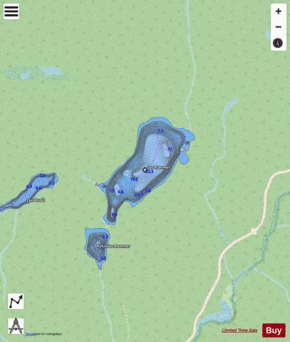 Raemer, Lac depth contour Map - i-Boating App - Streets