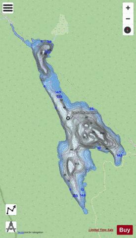 Saint-Anselme, Lac depth contour Map - i-Boating App - Streets