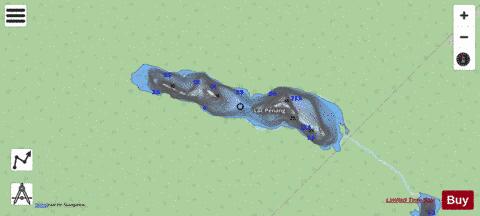 Penang, Lac depth contour Map - i-Boating App - Streets