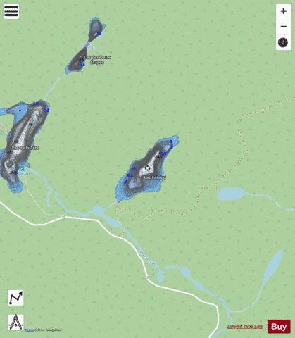Faraud, Lac depth contour Map - i-Boating App - Streets