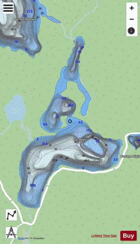 Regis, Lac depth contour Map - i-Boating App - Streets