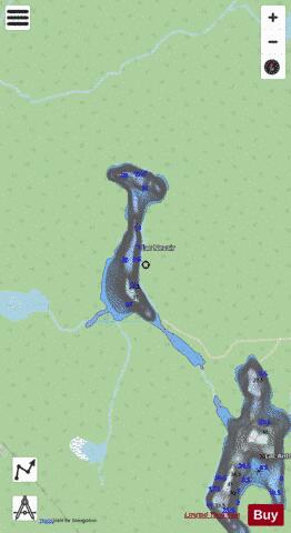 Nevair, Lac depth contour Map - i-Boating App - Streets