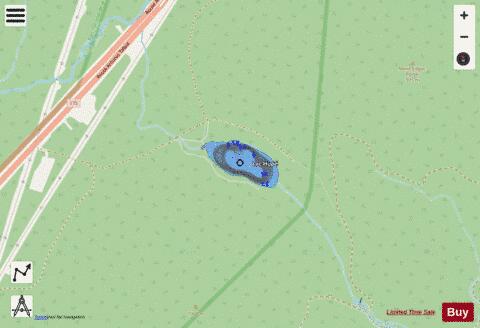 Hupe, Lac depth contour Map - i-Boating App - Streets