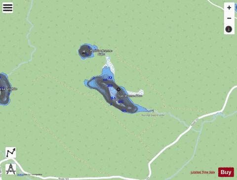 Jeanne-d'Arc, Lac depth contour Map - i-Boating App - Streets