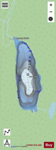 Frazie, Lac depth contour Map - i-Boating App - Streets